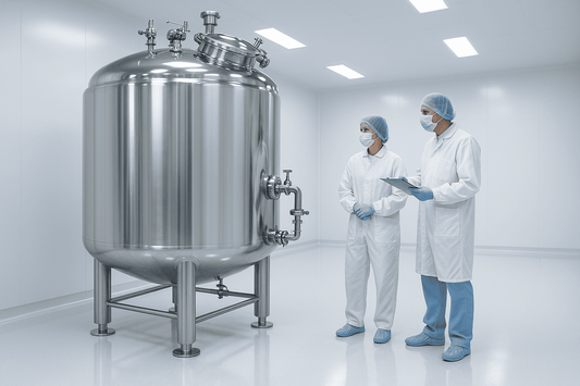 Serbatoi per l’industria farmaceutica: requisiti GMP