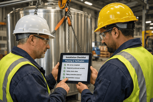 Installazione: cosa fare prima di riempire