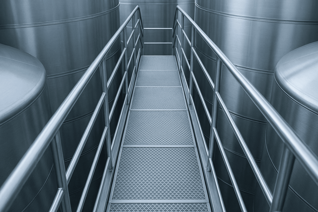 Sistemi di sicurezza: scale, parapetti e passerelle