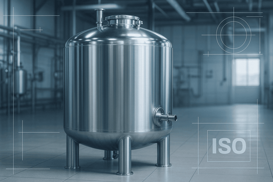 Norme ISO più importanti per i serbatoi inox