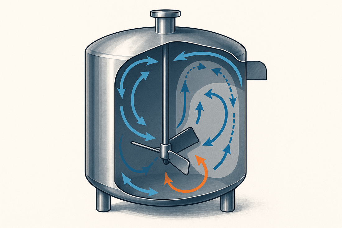 Come evitare punti morti nella miscelazione