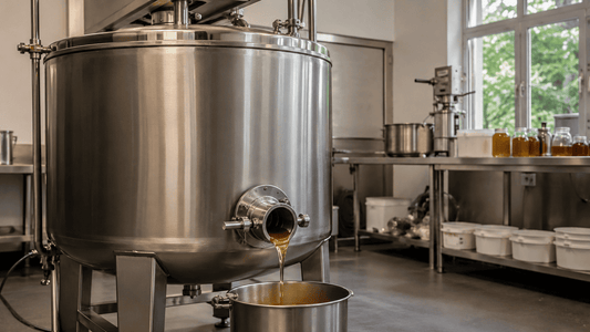 Serbatoi per miele e prodotti densi: temperatura, scarico e pulizia