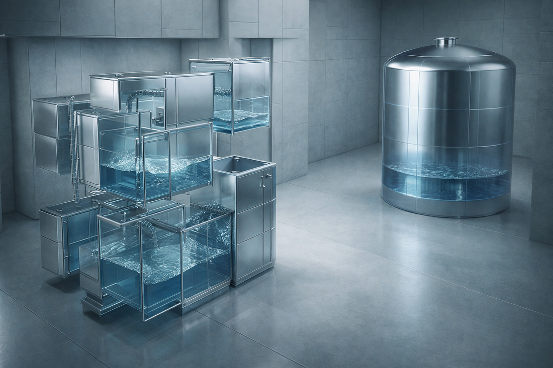 Serbatoi modulari: quando hanno senso