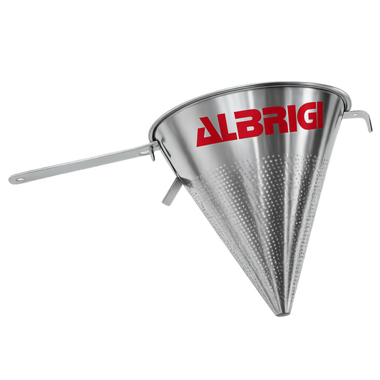 Imbuto forato in acciaio inox Ø 270 mm con fori 1,5 mm