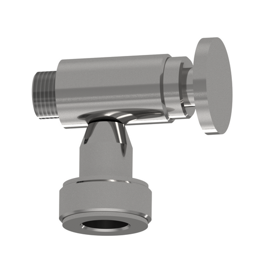 Rubinetto superiore 1/2" gas per tubi di livello Ø 20 mm